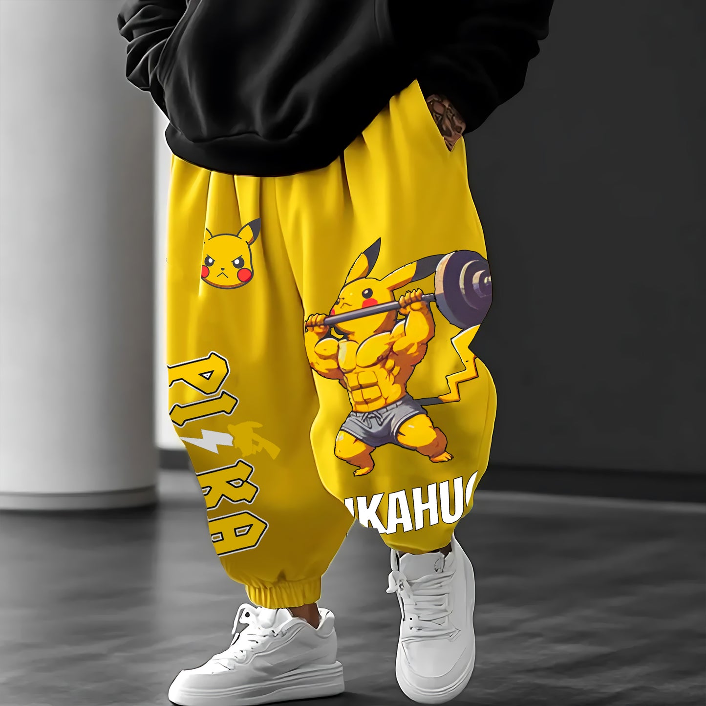 Pokémon Unisex Casual Anime Streetwear Pants