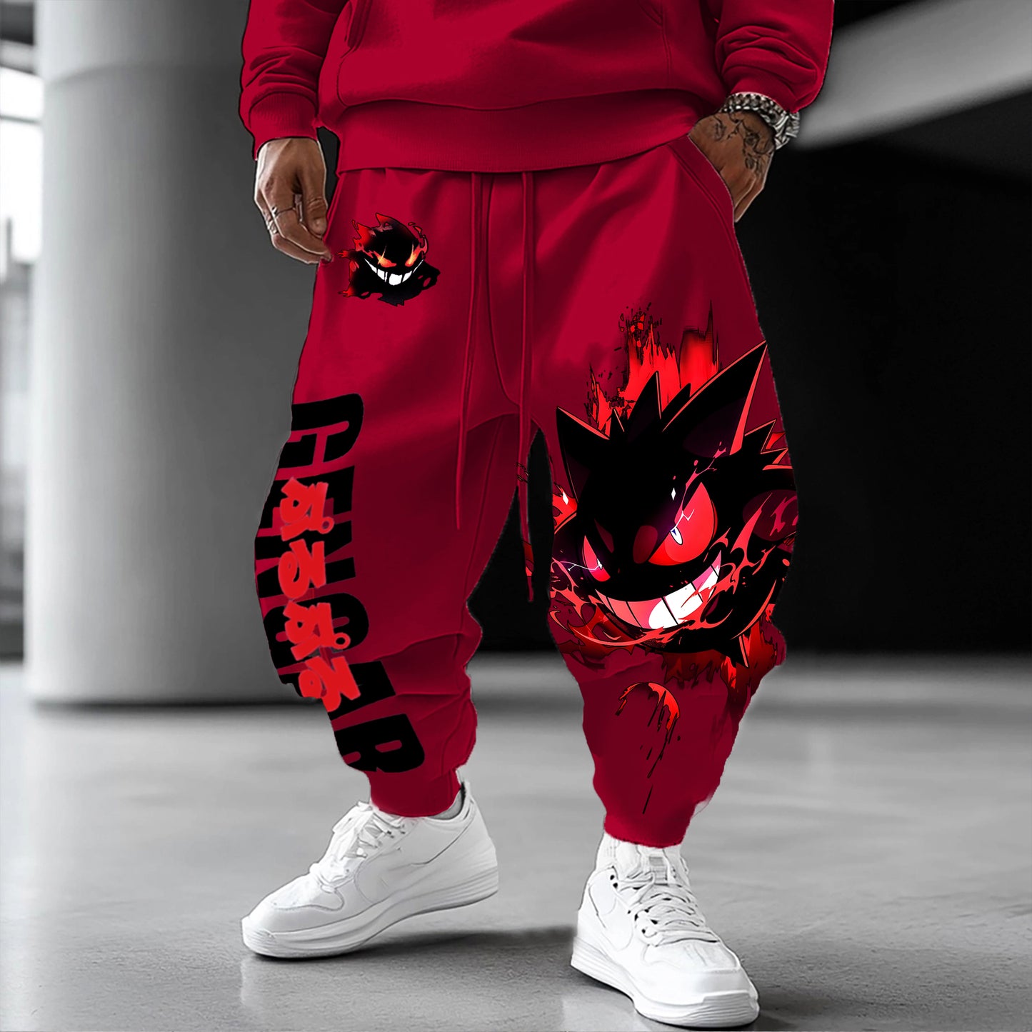 Pokémon Unisex Casual Anime Streetwear Pants