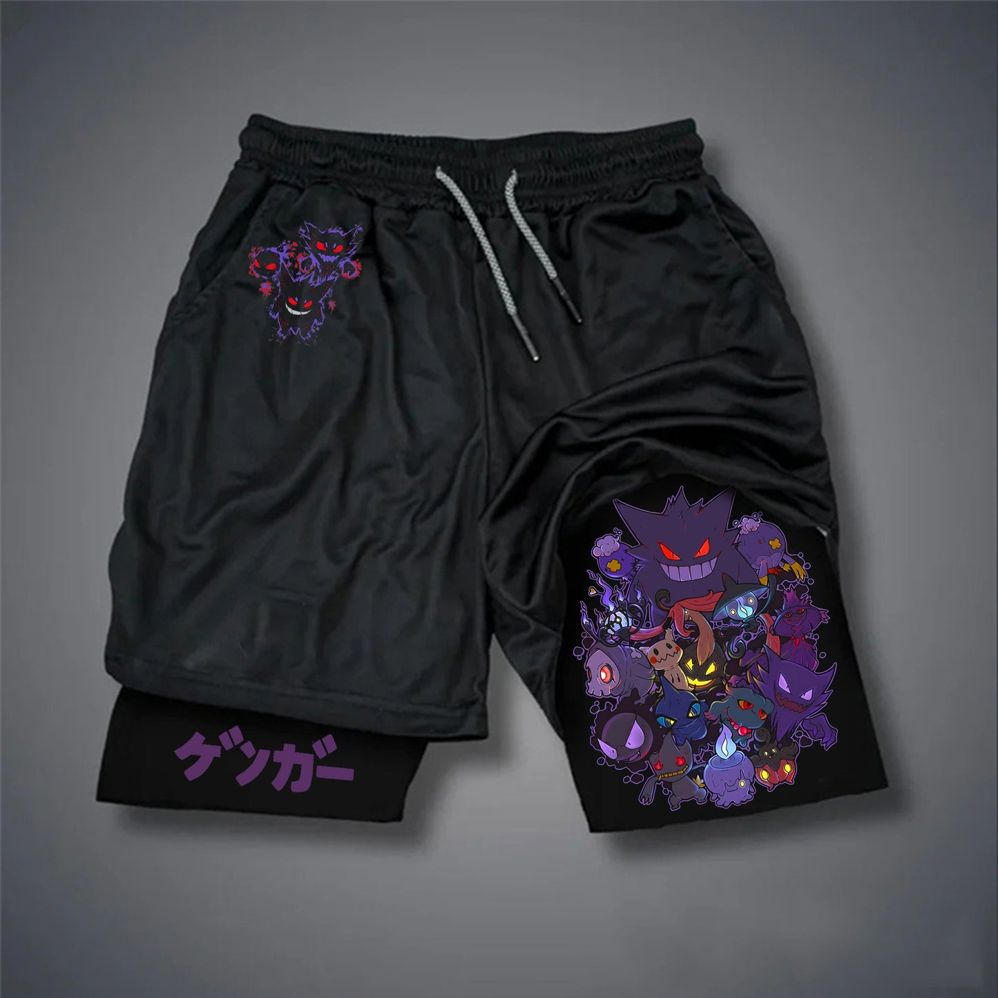 Pokémon Unisex Casual Anime Streetwear Shorts