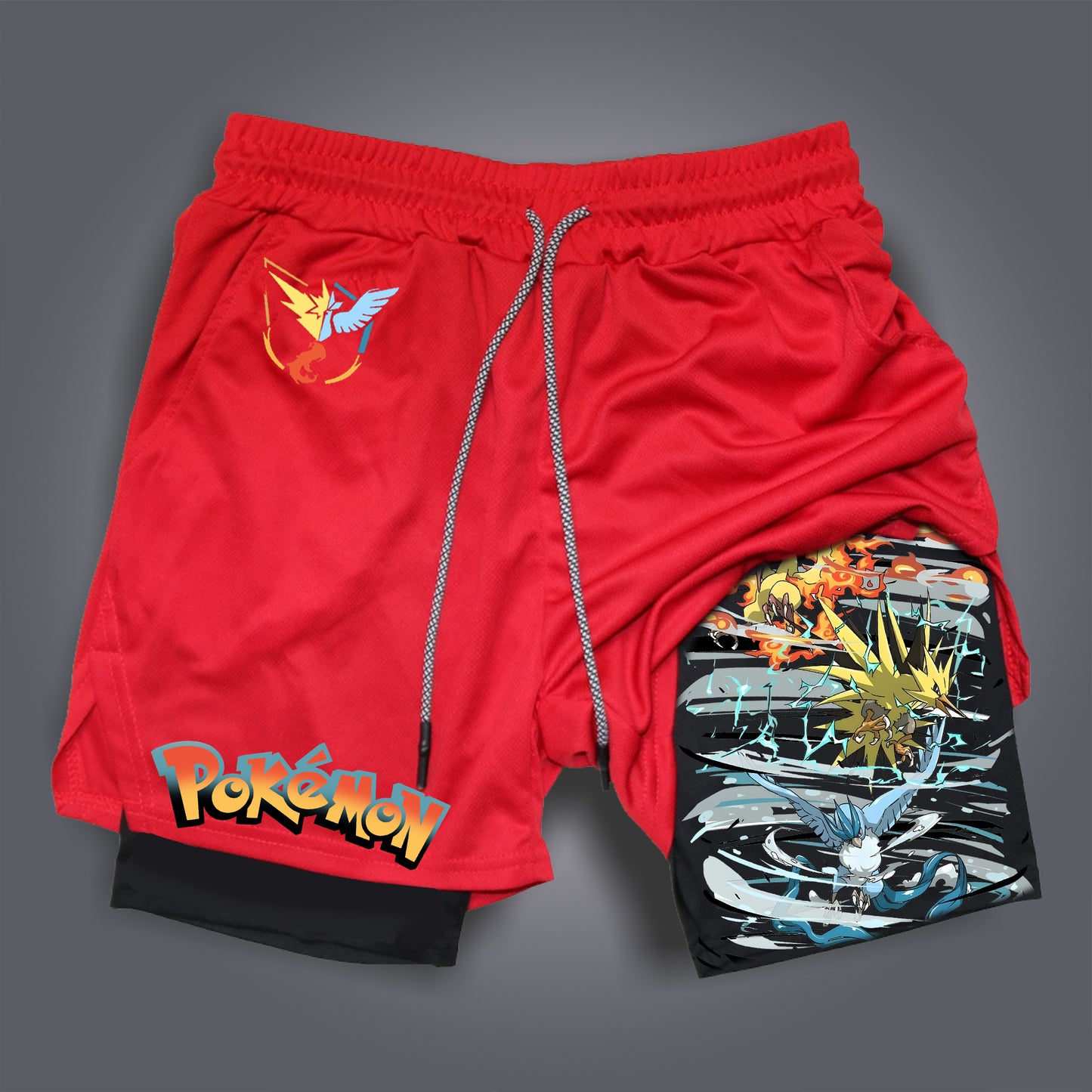 Pokémon Unisex Casual Anime Streetwear Shorts