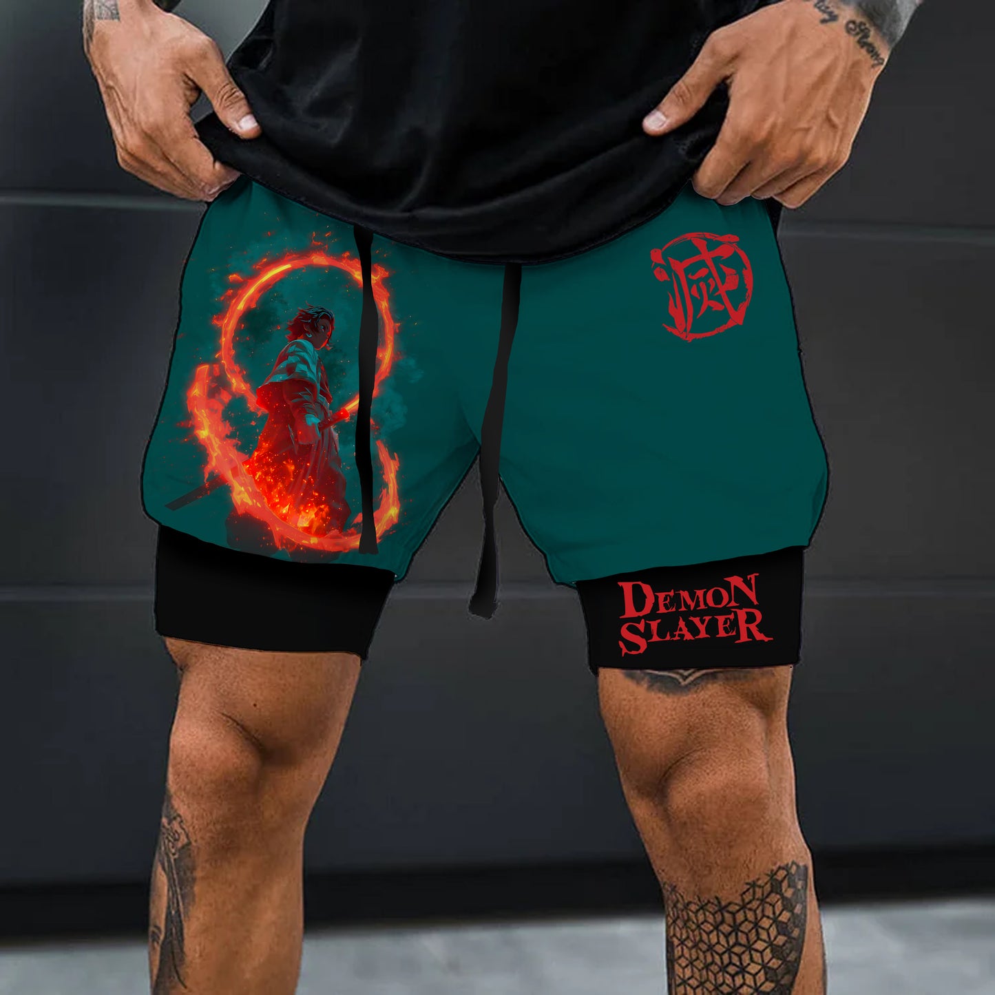 Unisex “Demon Slayer” Casual Anime Streetwear Shorts