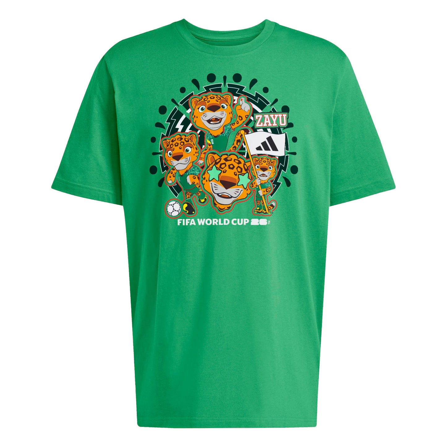 Canada FIFA World Cup 2026 Host Country Mascot T-Shirt - Green