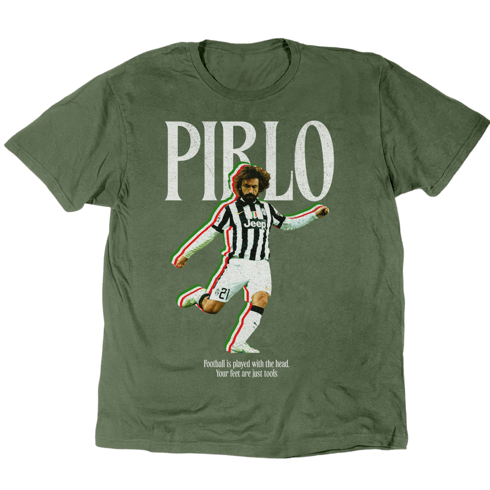 Pirlo – Football Is Played With the Head T-Shirt