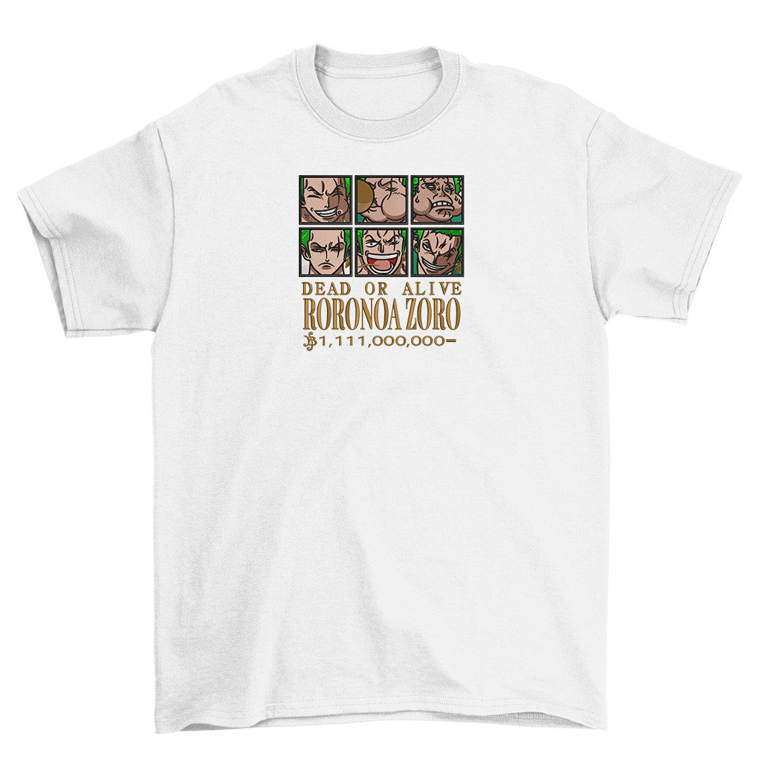 Zoro Wanted V.1 T-shirt