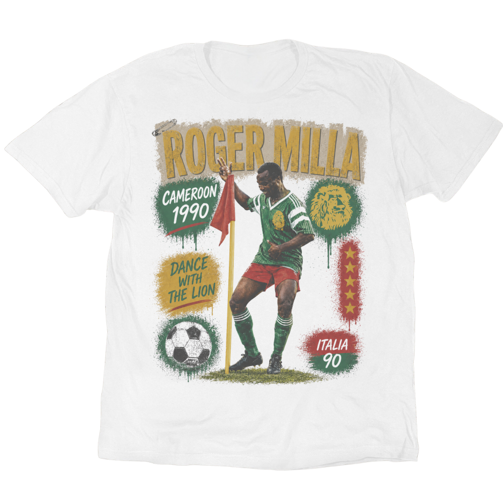 Roger Milla Dance With The Lion T-Shirt