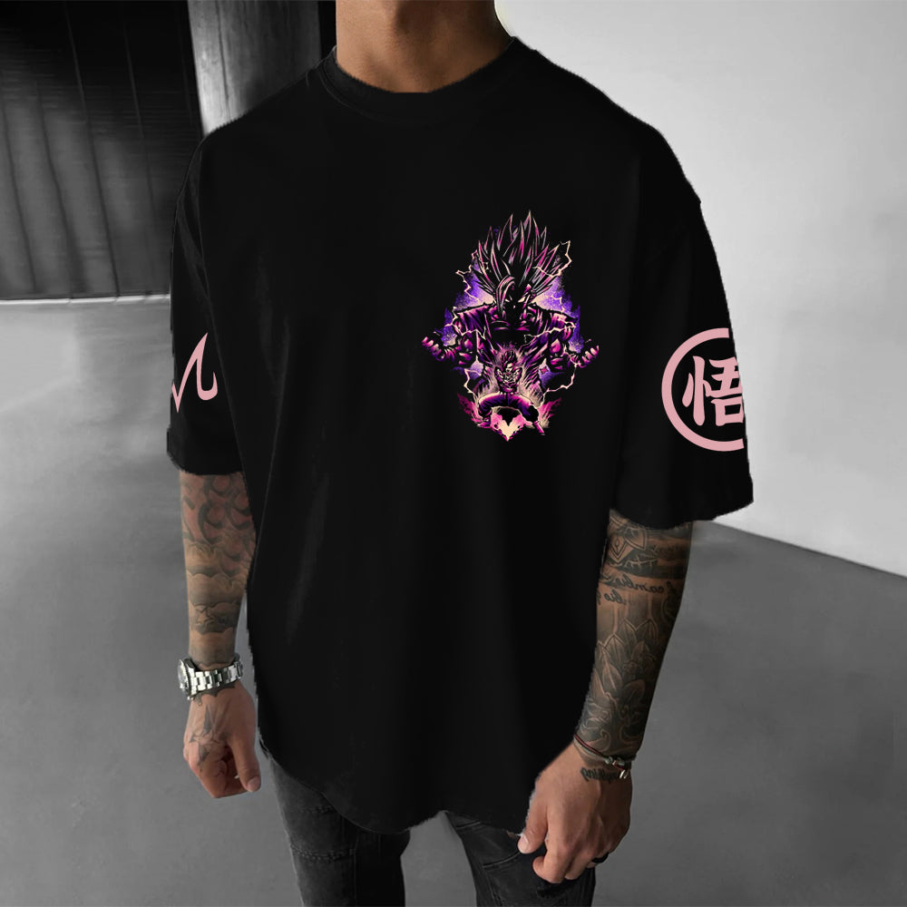 Unisex personality Cartoon T-Shirt