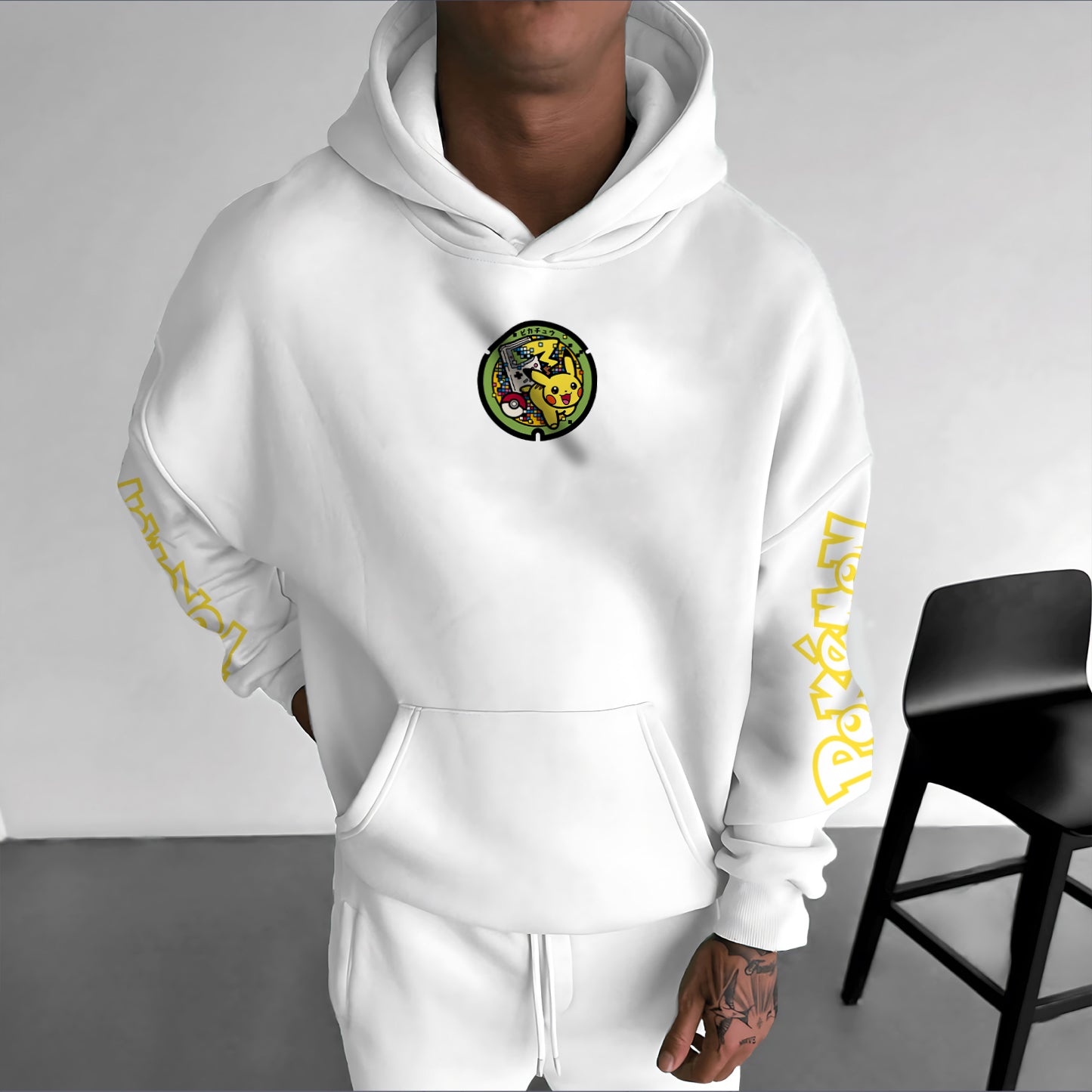 Pokémon Unisex Anime Graphic Streetwear Vintage Hoodie