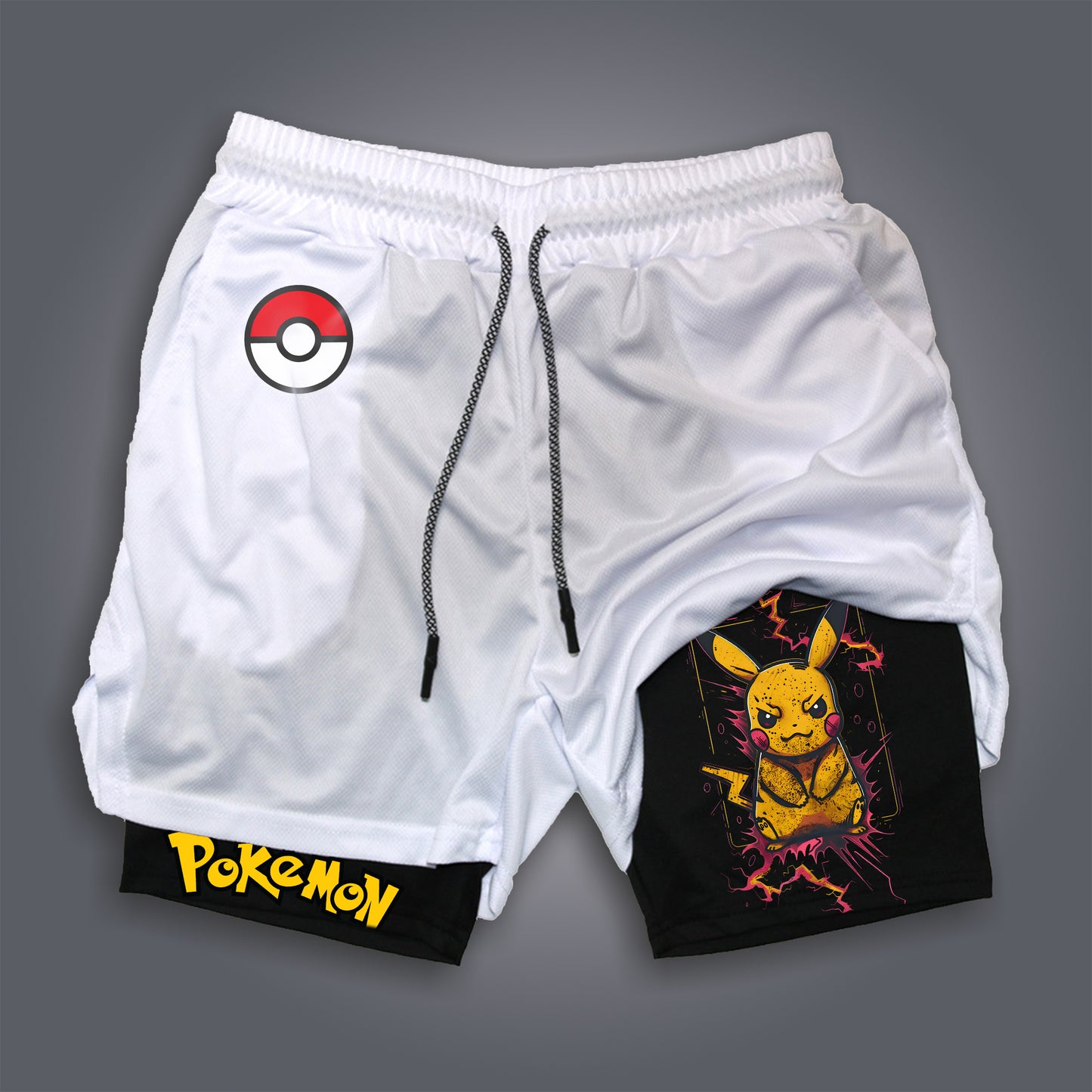 Pokémon Unisex Casual Anime Streetwear Shorts