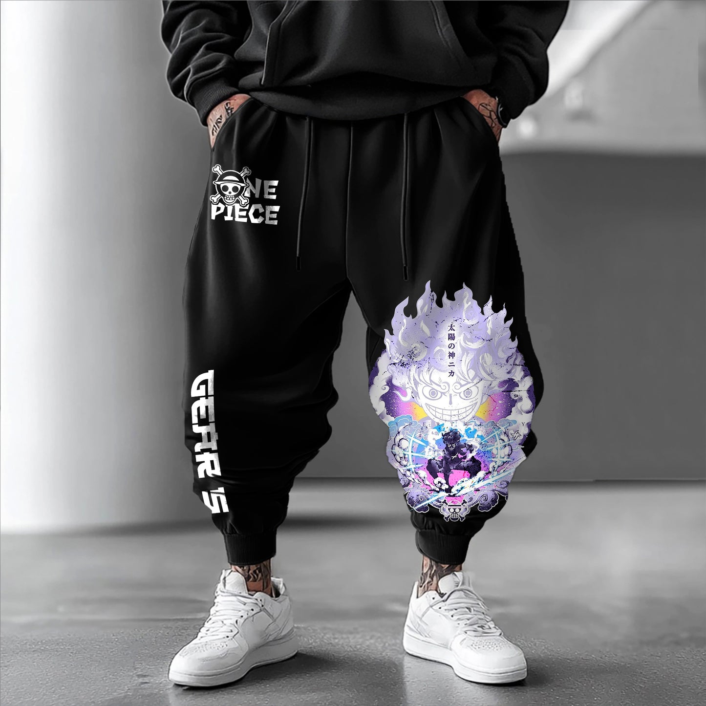 Unisex Anime Printed Pants丨 Luffy Gear 5