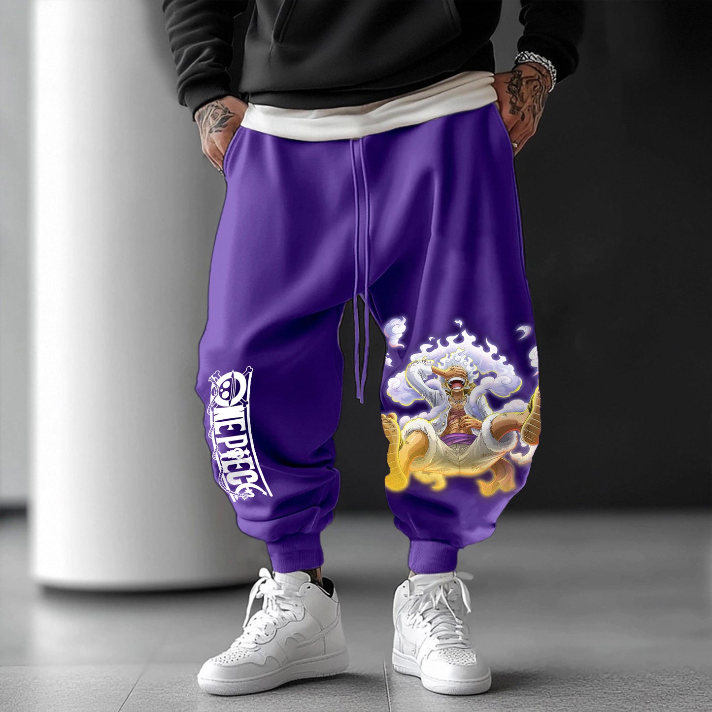 Unisex Anime Printed Pants丨 Luffy Gear 5