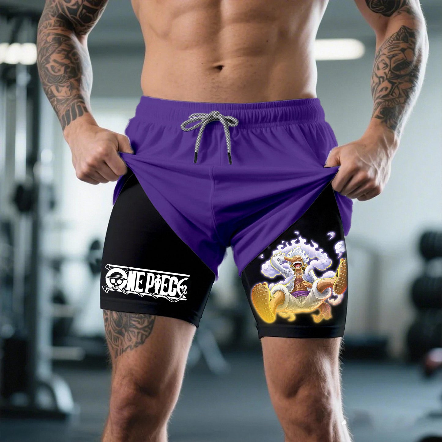 Unisex Anime Shorts | Luffy Gear 5