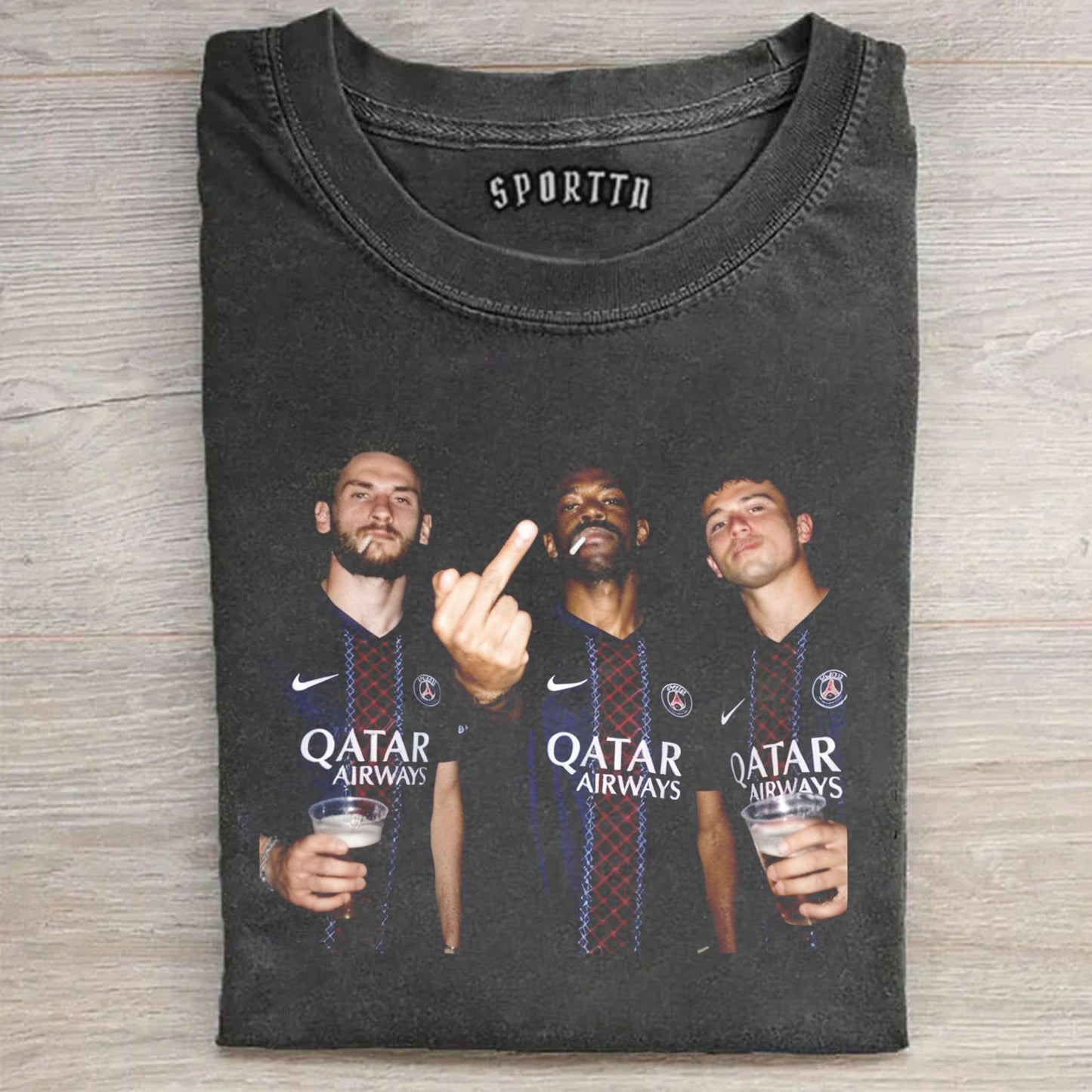 Khvicha Kvaratskhelia & João Neves & Ousmane Dembélé Tee