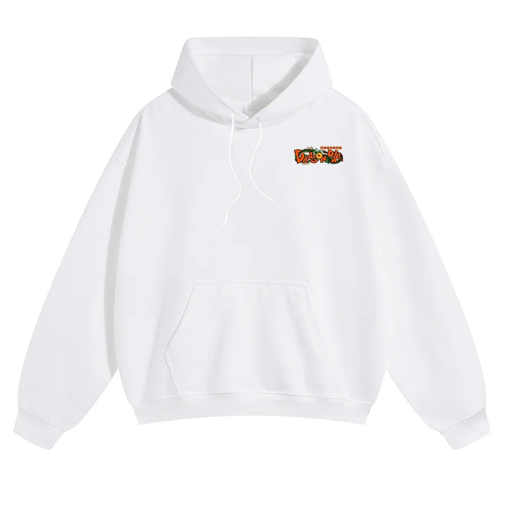 Oversized Unisex Anime Print Hoodie