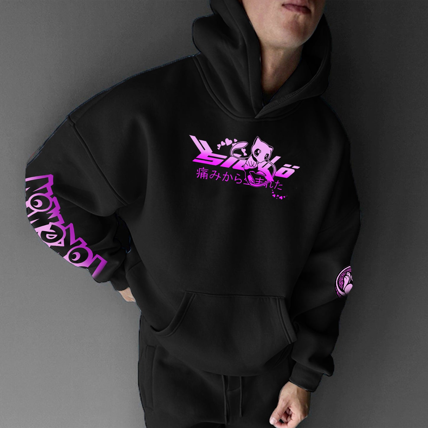 Pokémon Unisex Anime Graphic Streetwear Vintage Hoodie