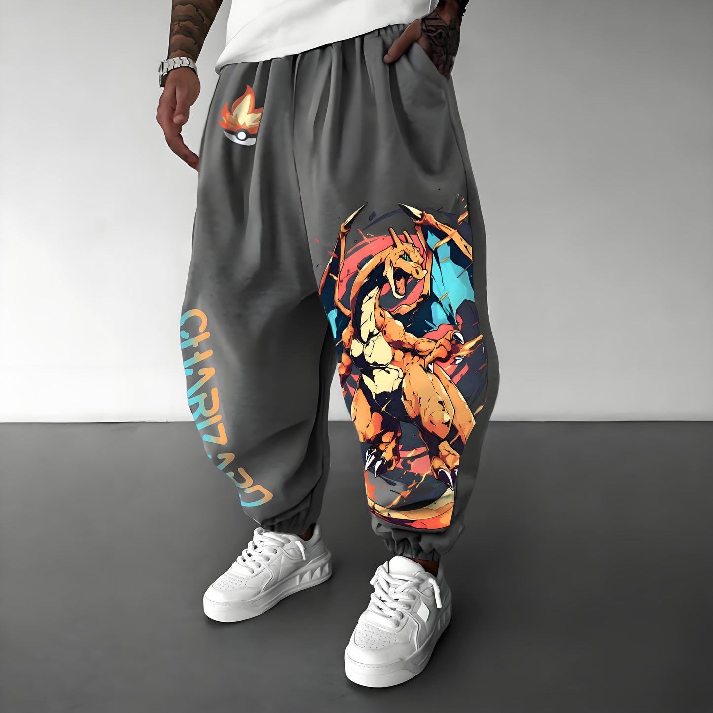 Unisex Casual Anime Streetwear Pants