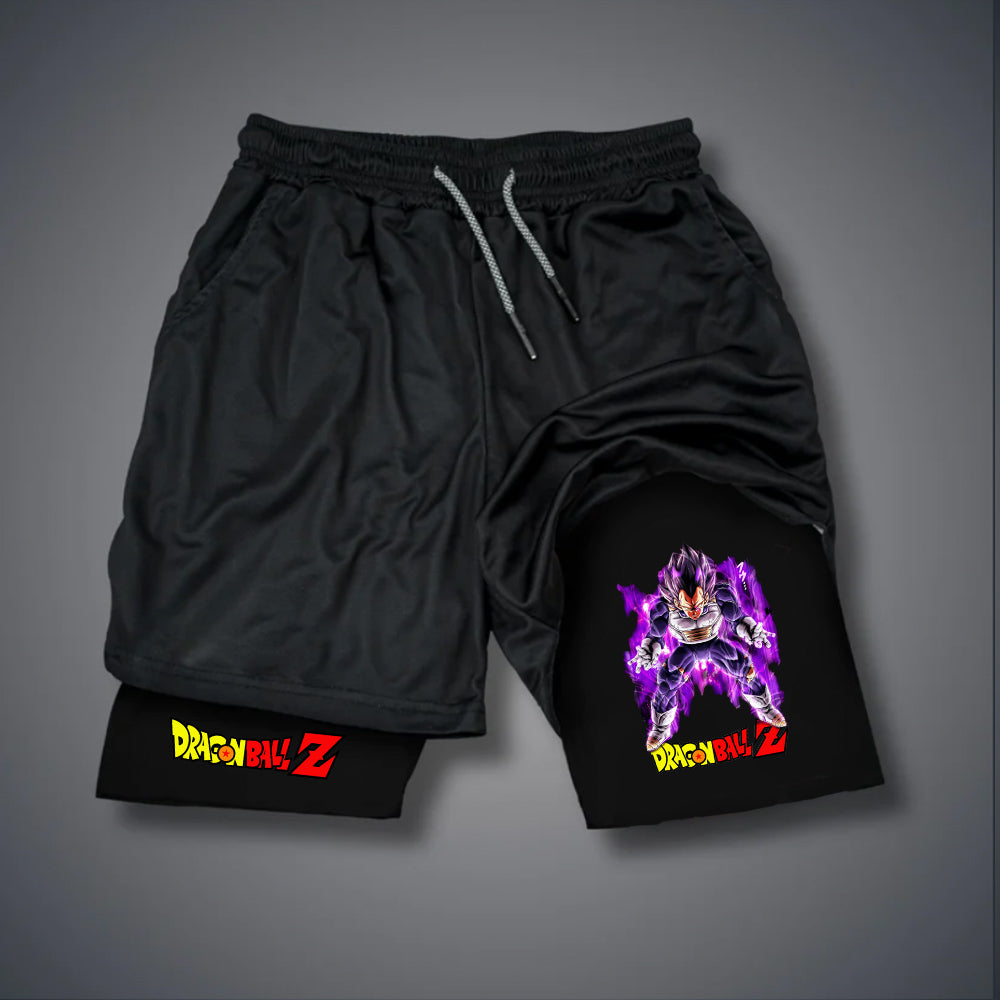 Casual Anime Print Shorts