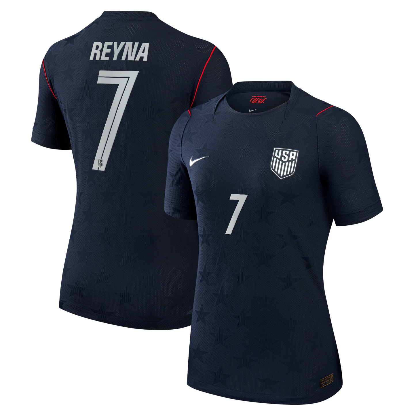 Giovanni Reyna USMNT Women's 2026 Away Match Jersey - Blue