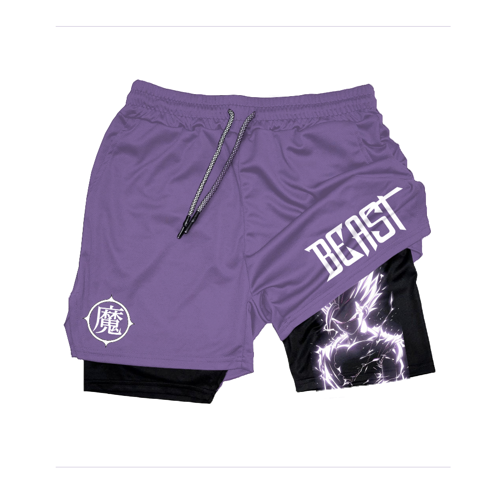 Anime Gym Performance Shorts