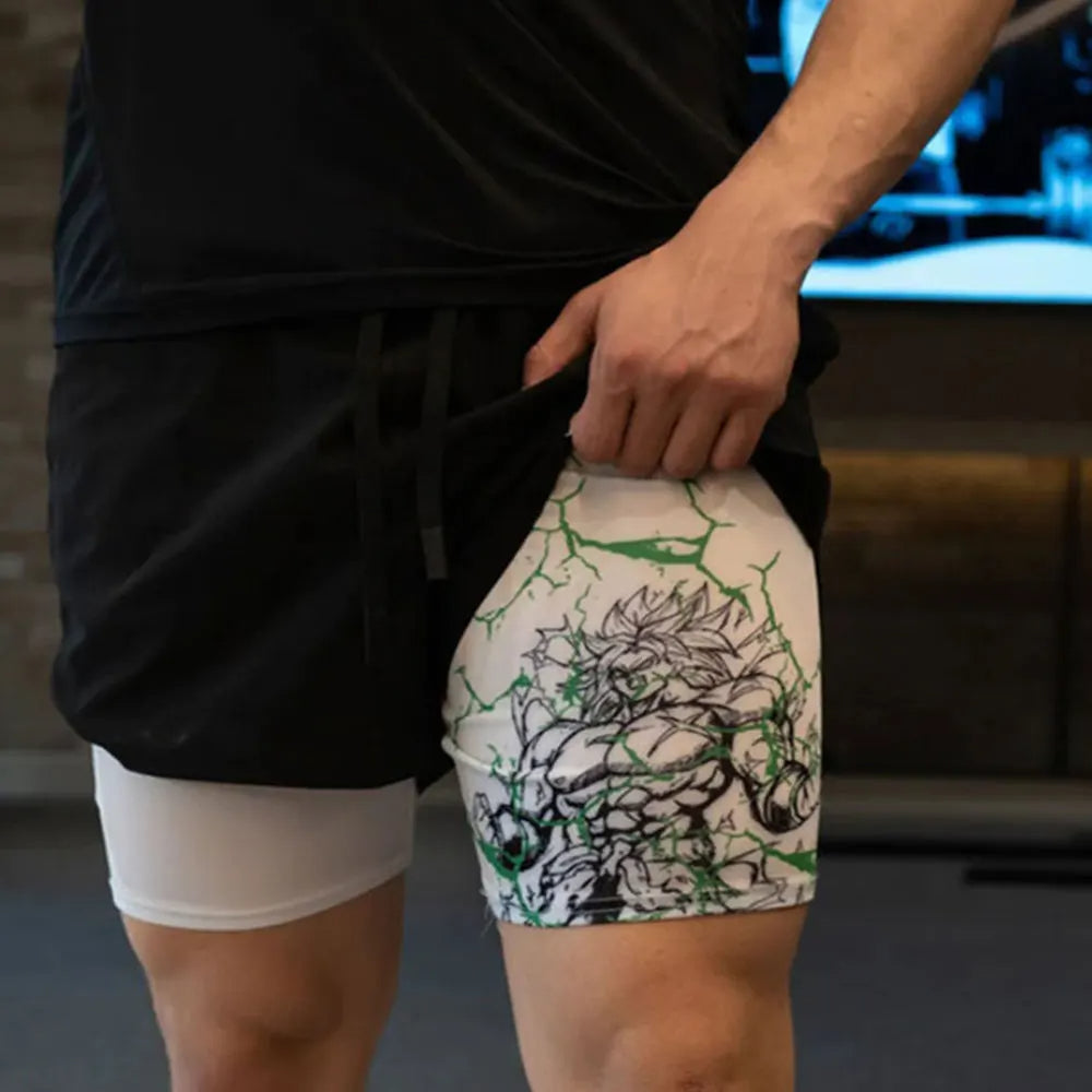 Unisex Casual Anime Streetwear Shorts