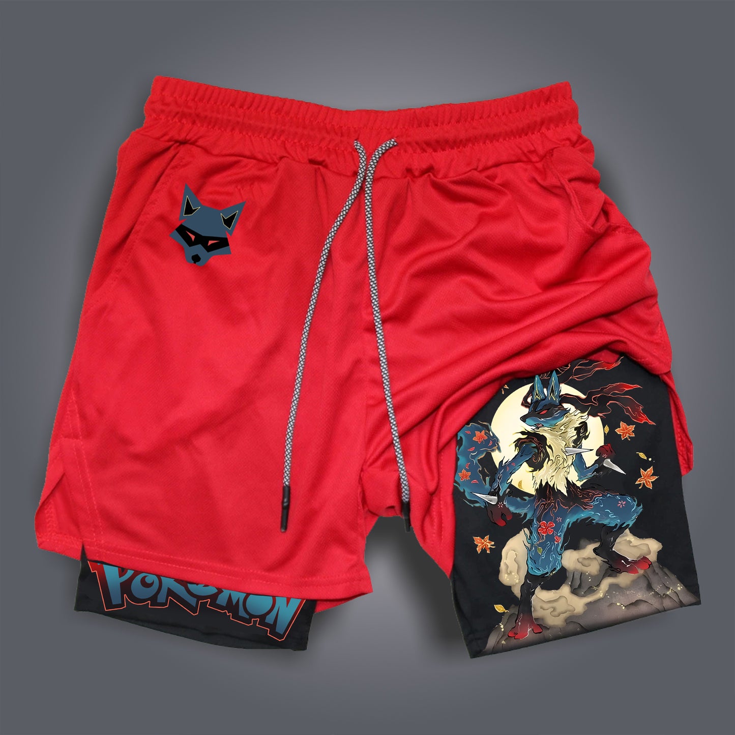 Unisex Casual Anime Streetwear Shorts