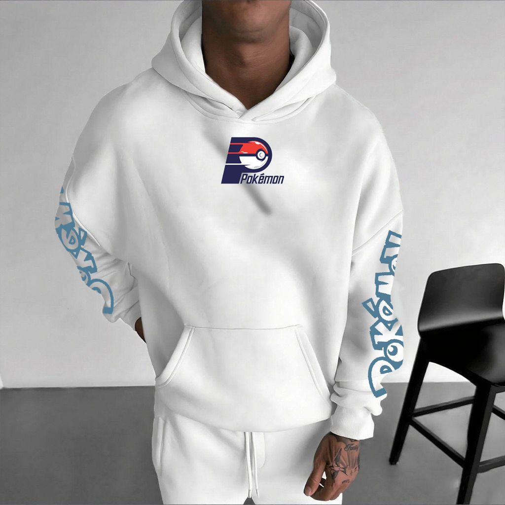 Pokémon Unisex Anime Graphic Streetwear Vintage Hoodie