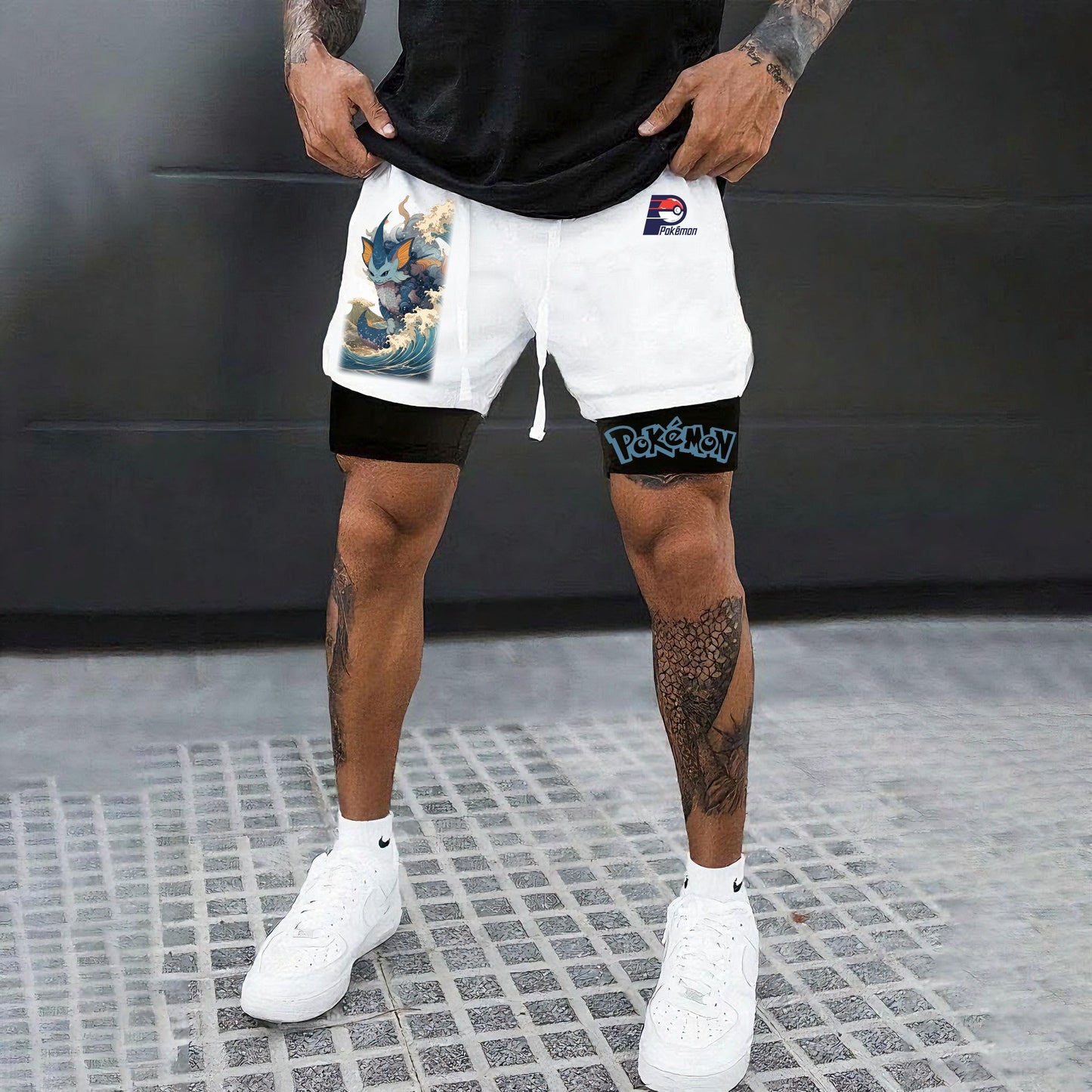 Pokémon Unisex Casual Anime Streetwear Shorts