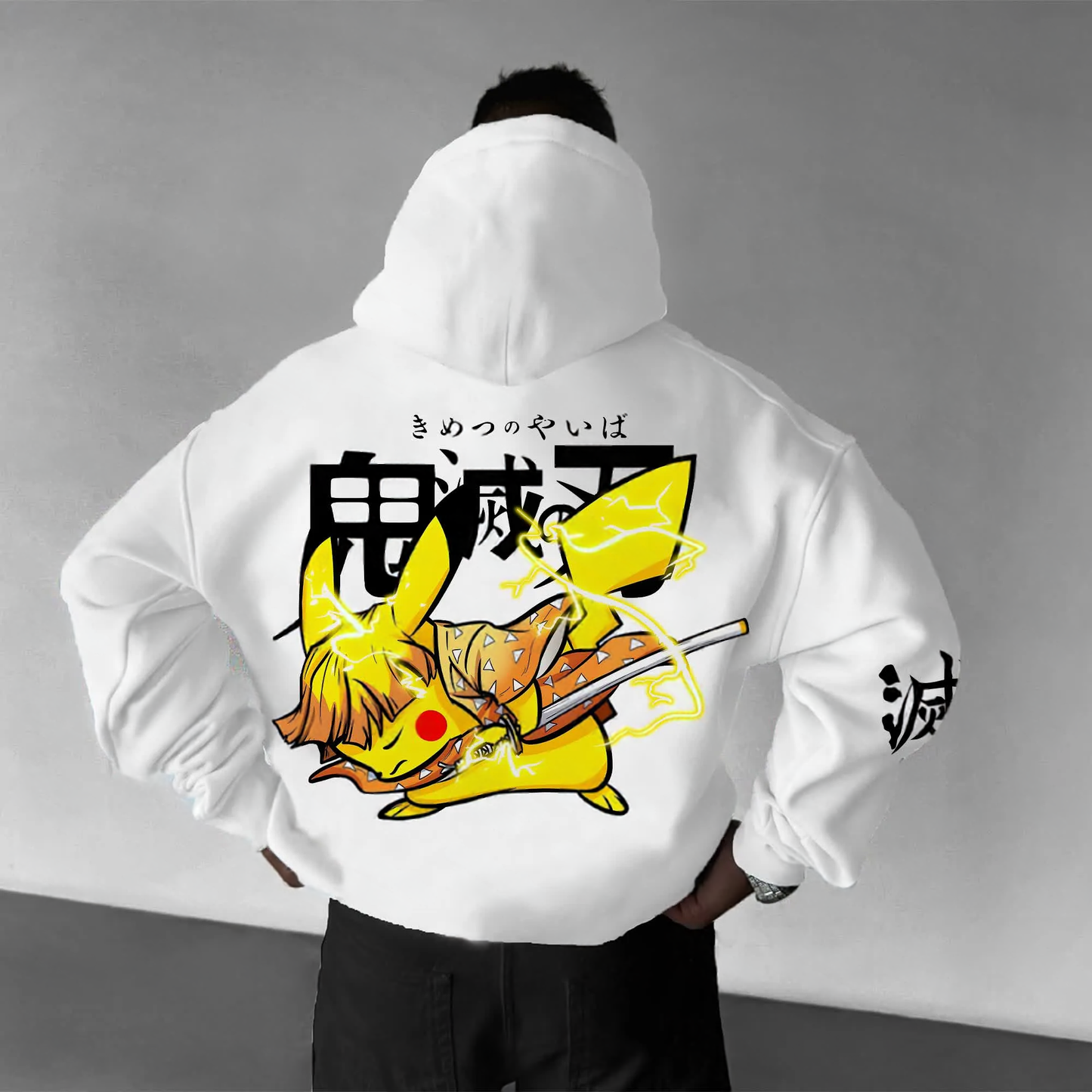 Pokémon Unisex Anime Graphic Streetwear Vintage Hoodie