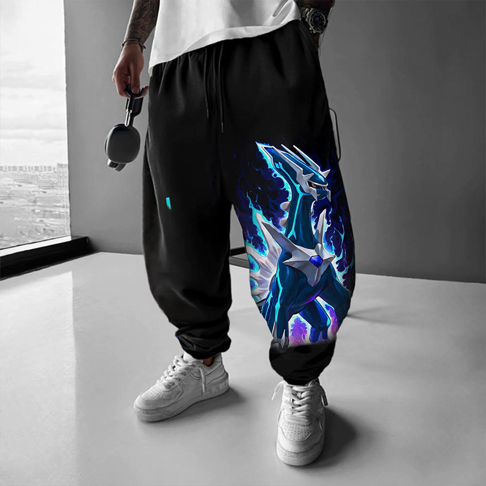 Pokémon Unisex Casual Anime Streetwear Pants