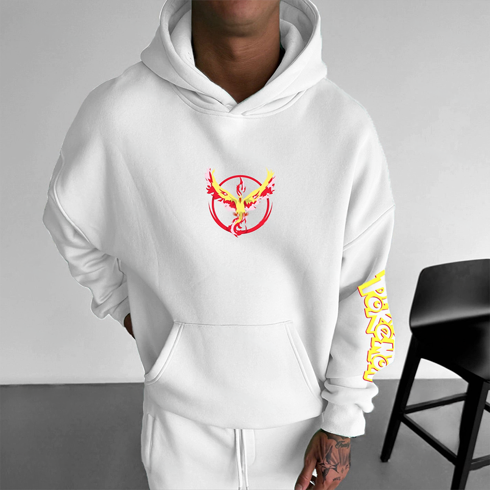 Pokémon Unisex Anime Graphic Streetwear Vintage Hoodie