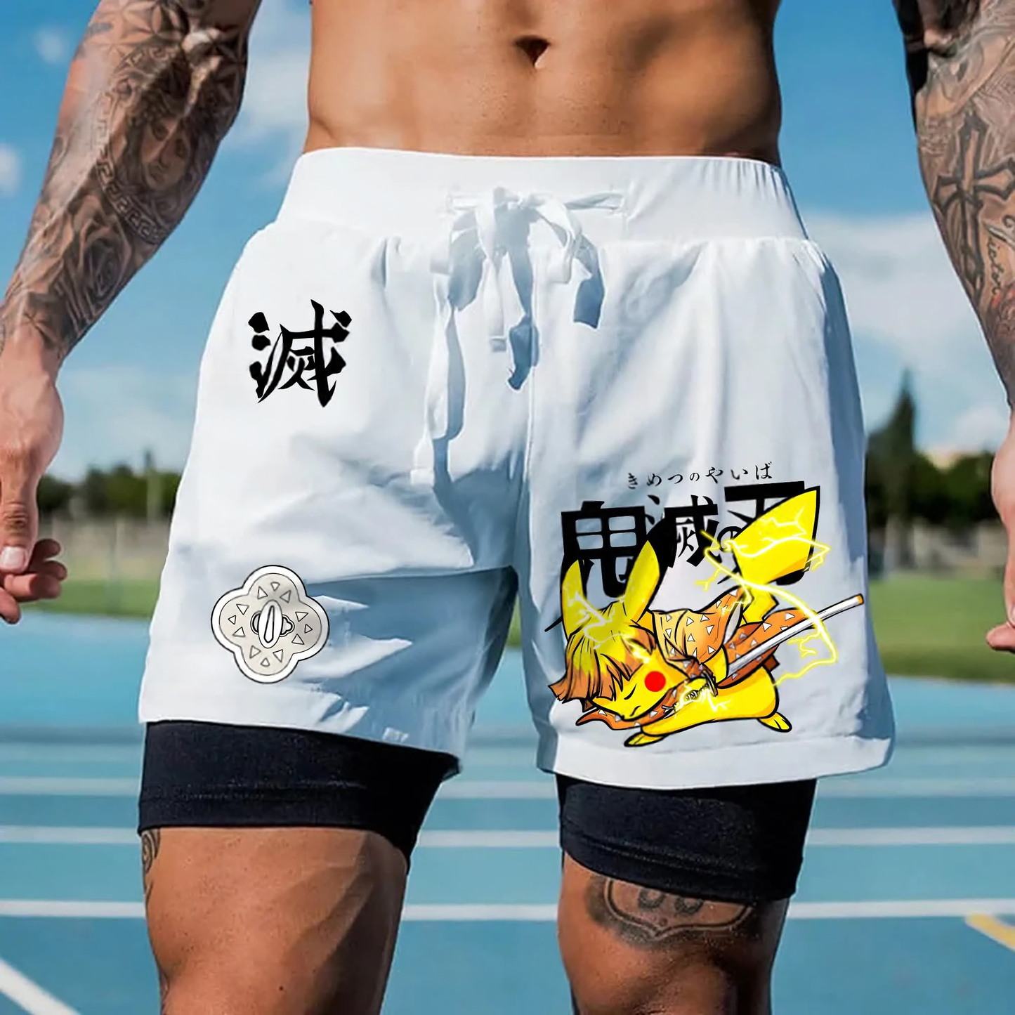 Pokémon Unisex Casual Anime Streetwear Shorts