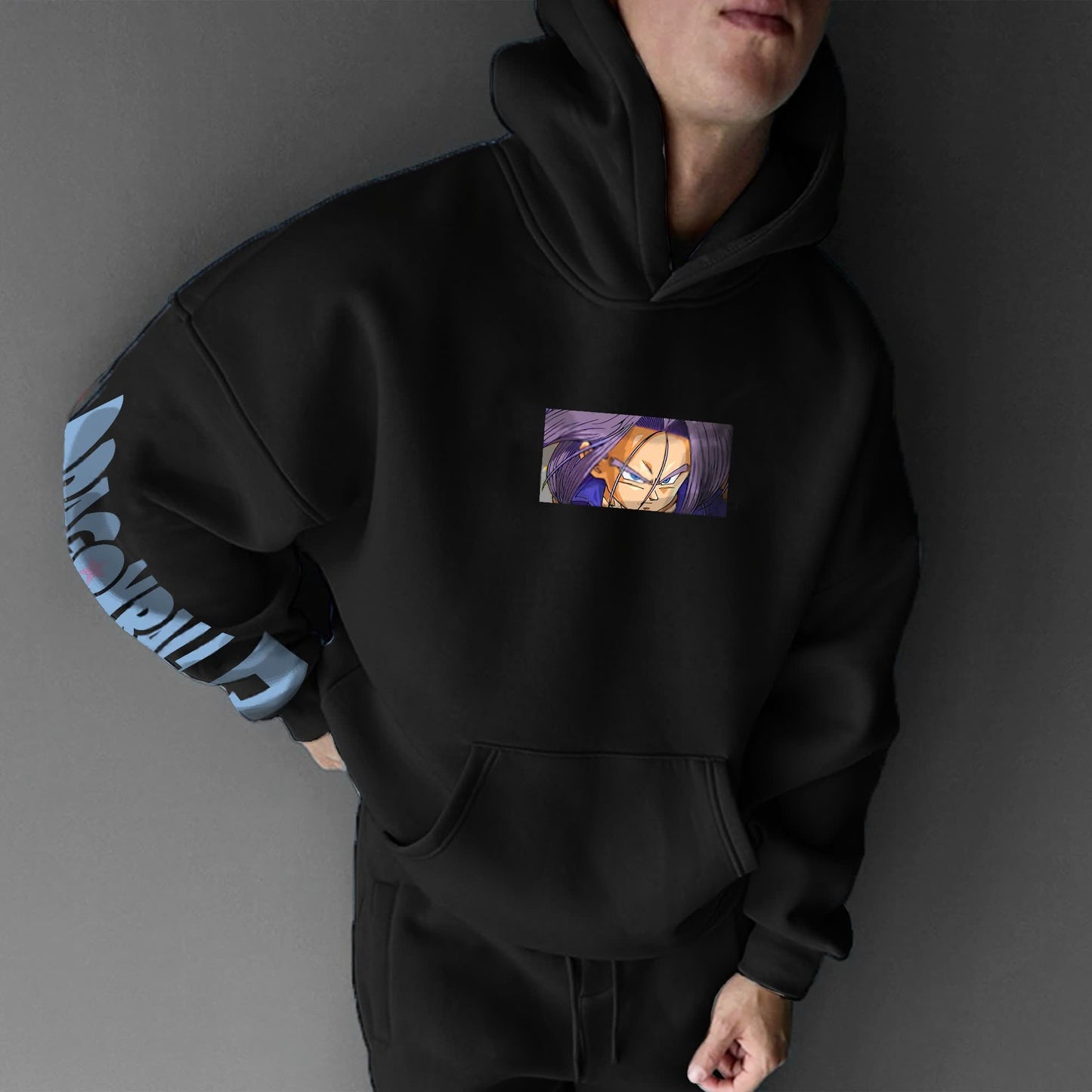 Unisex Anime Graphic Streetwear Vintage Hoodie
