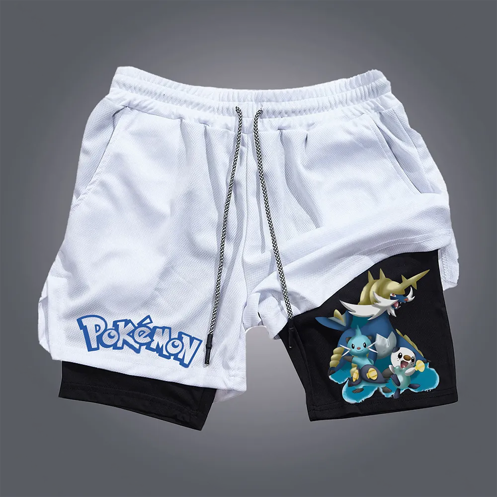 Pokémon Unisex Casual Anime Streetwear Shorts
