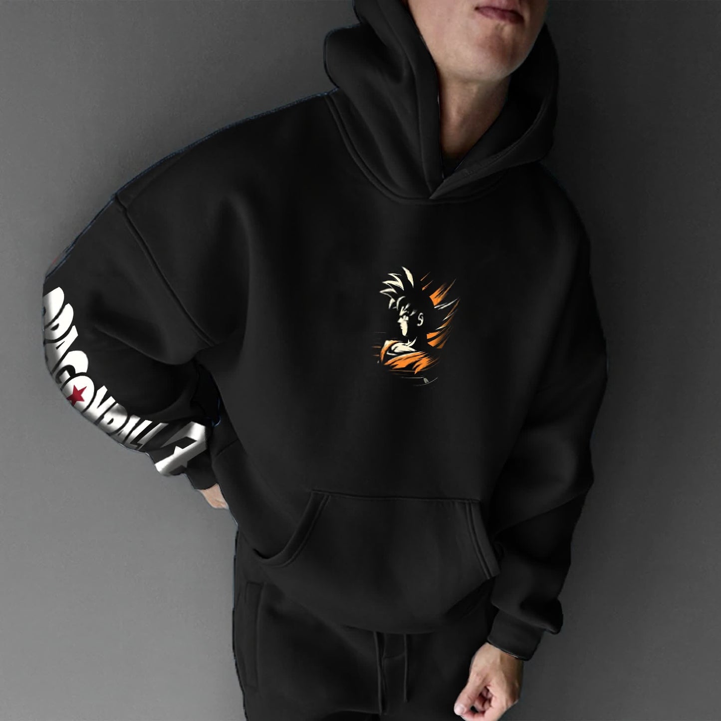Unisex Anime Graphic Streetwear Vintage Hoodie