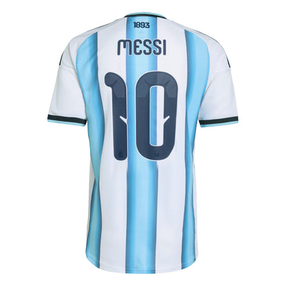 Lionel Messi Argentina National Team 2026 Home On-Field Jersey - White