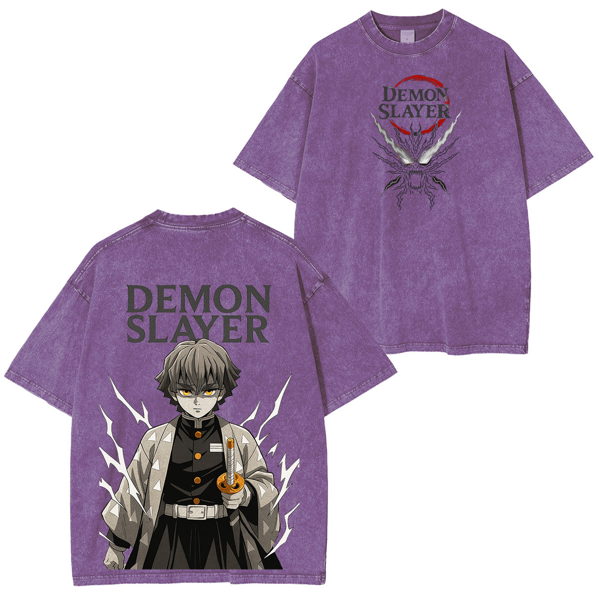 Zenitsu Demon Slayer Unisex Washed T-Shirt