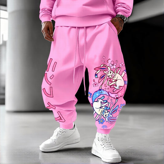 Pokémon Unisex Anime Eevee Pants