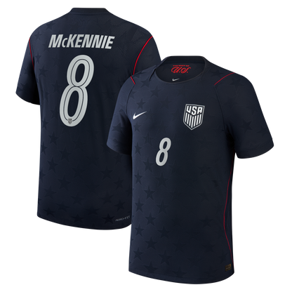 Weston McKennie USMNT 2026 Away Match Jersey - Blue