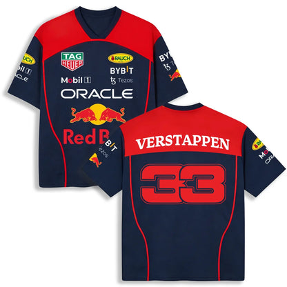 Red Bull F1 Max Verstappen 33 Mesh Jersey
