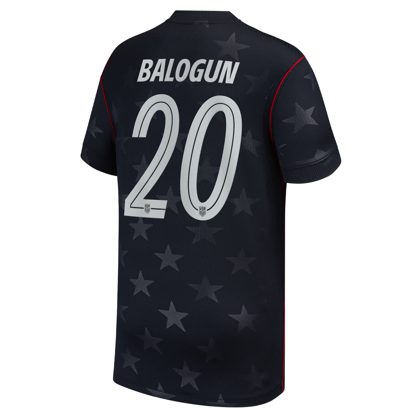 Folarin Balogun USMNT Youth 2026 Away Stadium Replica Jersey - Blue