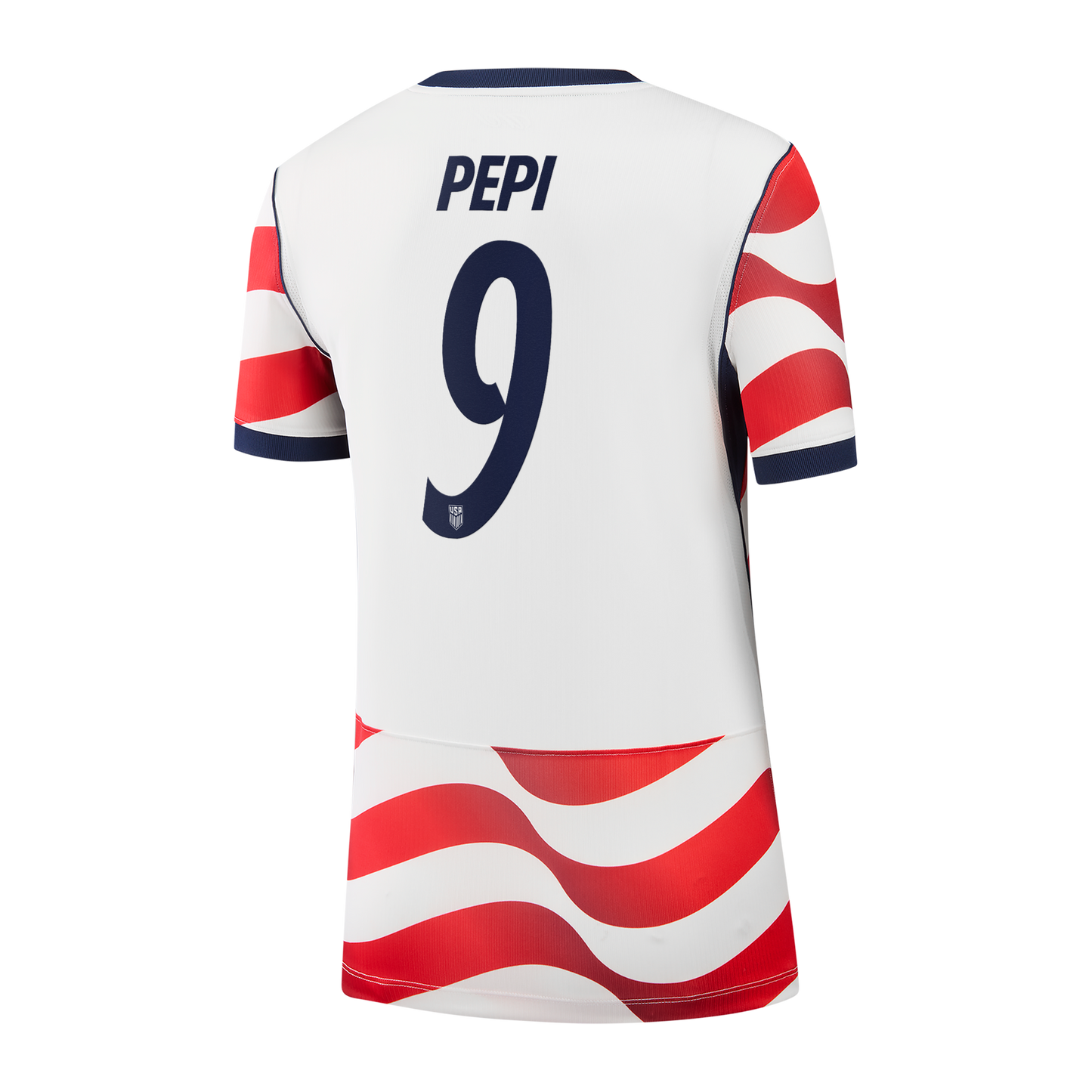 Ricardo Pepi USMNT Women's 2026 Home Stadium Replica Jersey - White