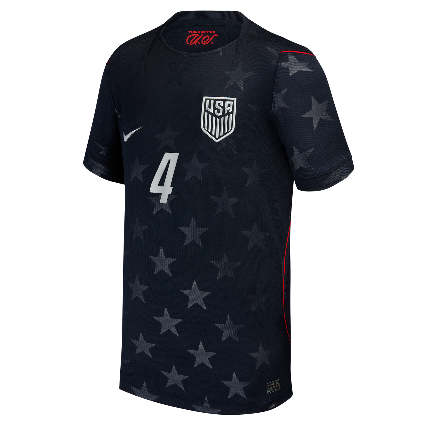 Tyler Adams USMNT Youth 2026 Away Stadium Replica Jersey - Blue