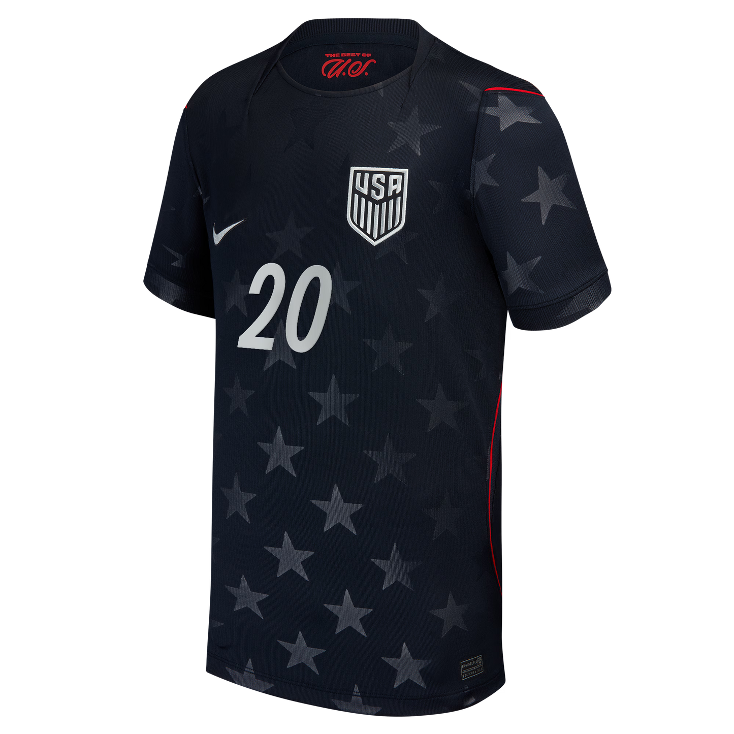Folarin Balogun USMNT Youth 2026 Away Stadium Replica Jersey - Blue