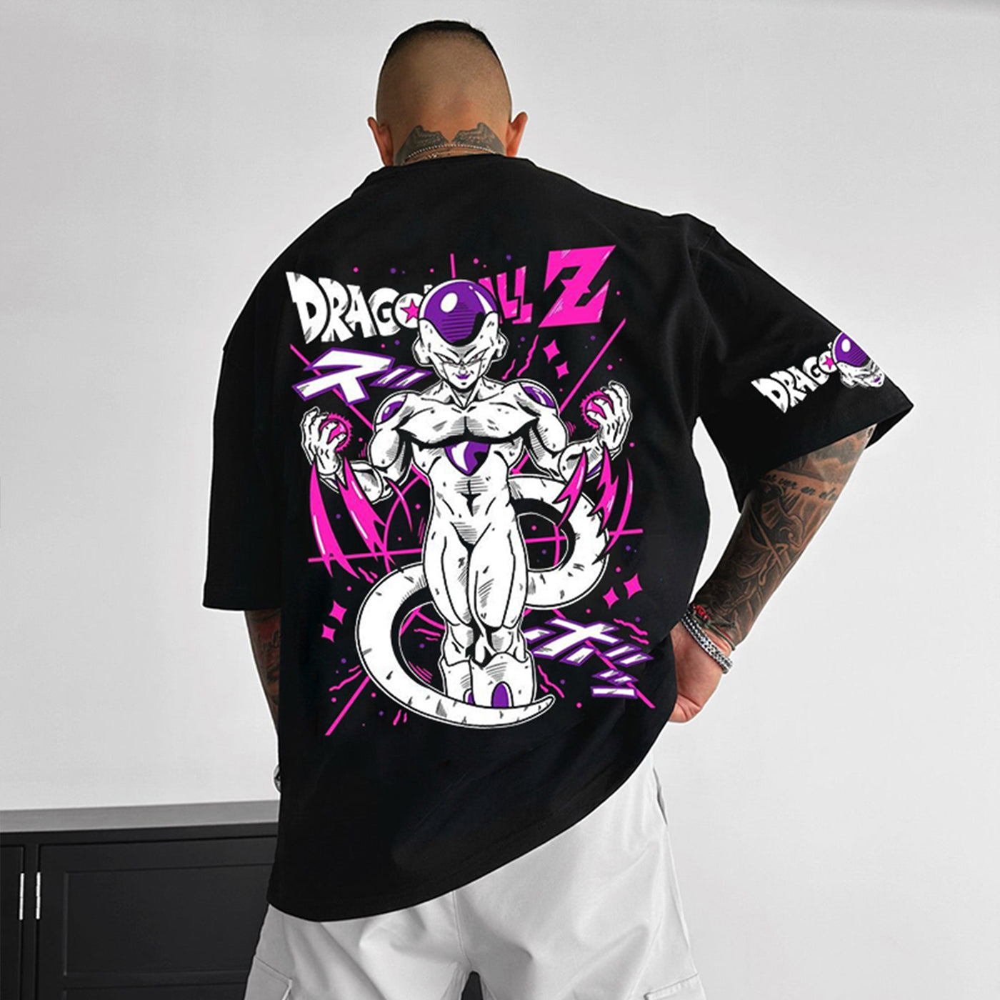 Unisex Anime Inspired Graphic Streetwear  T-shirt