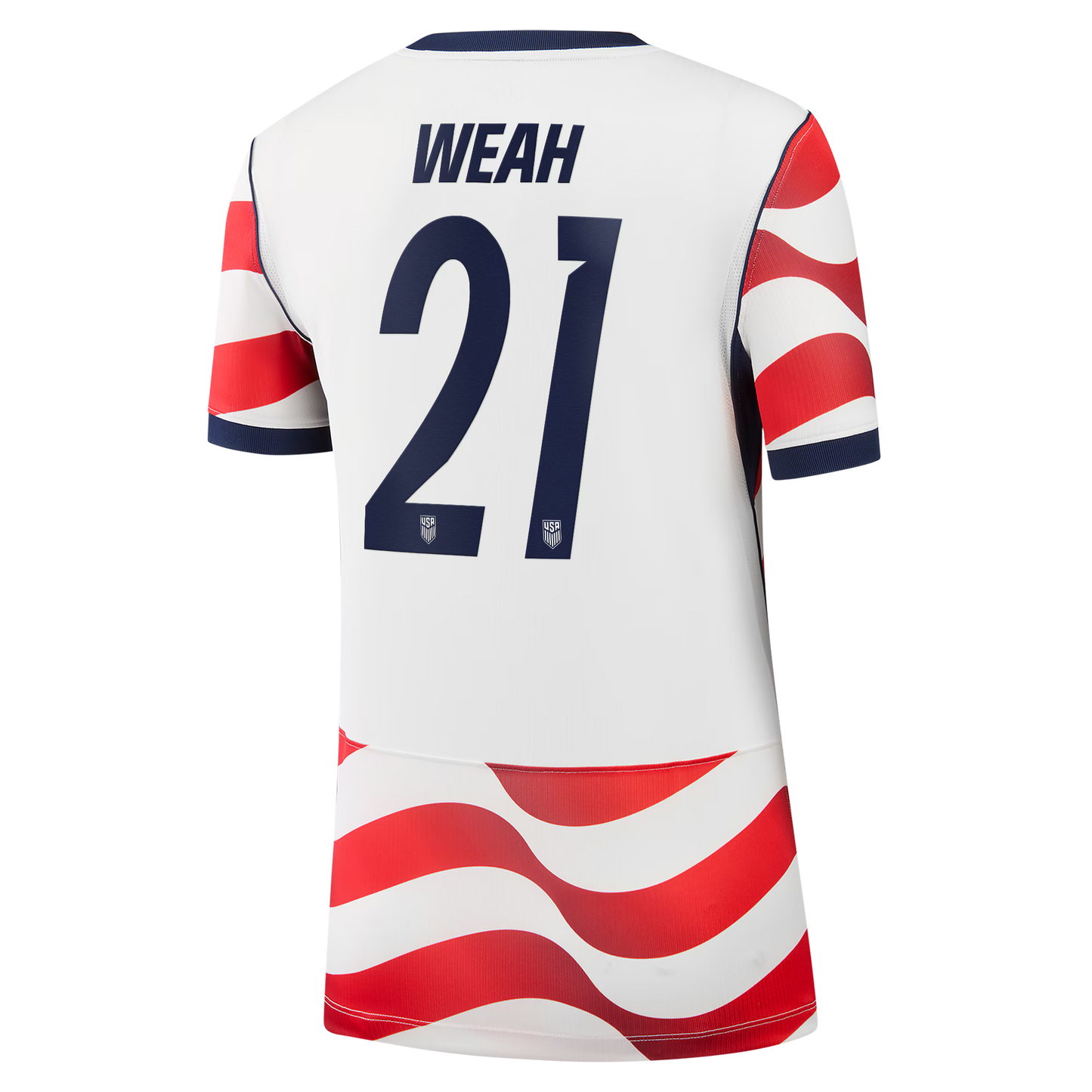 Timothy Weah USMNT Women's 2026 Home Stadium Replica Jersey - White
