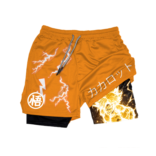 Anime Gym Performance Shorts