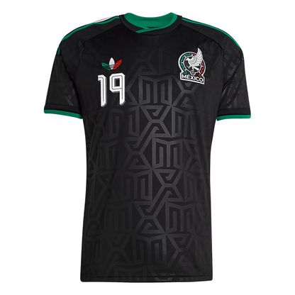 Gilberto Mora Mexico National Team Women's 2026 Away Replica Jersey- Black