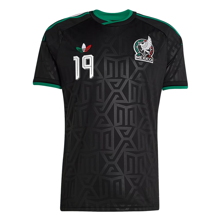 Gilberto Mora Mexico National Team 2026  Away Replica Jersey - Black