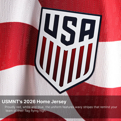 Christian Pulisic USMNT 2026 Home Match Jersey - White