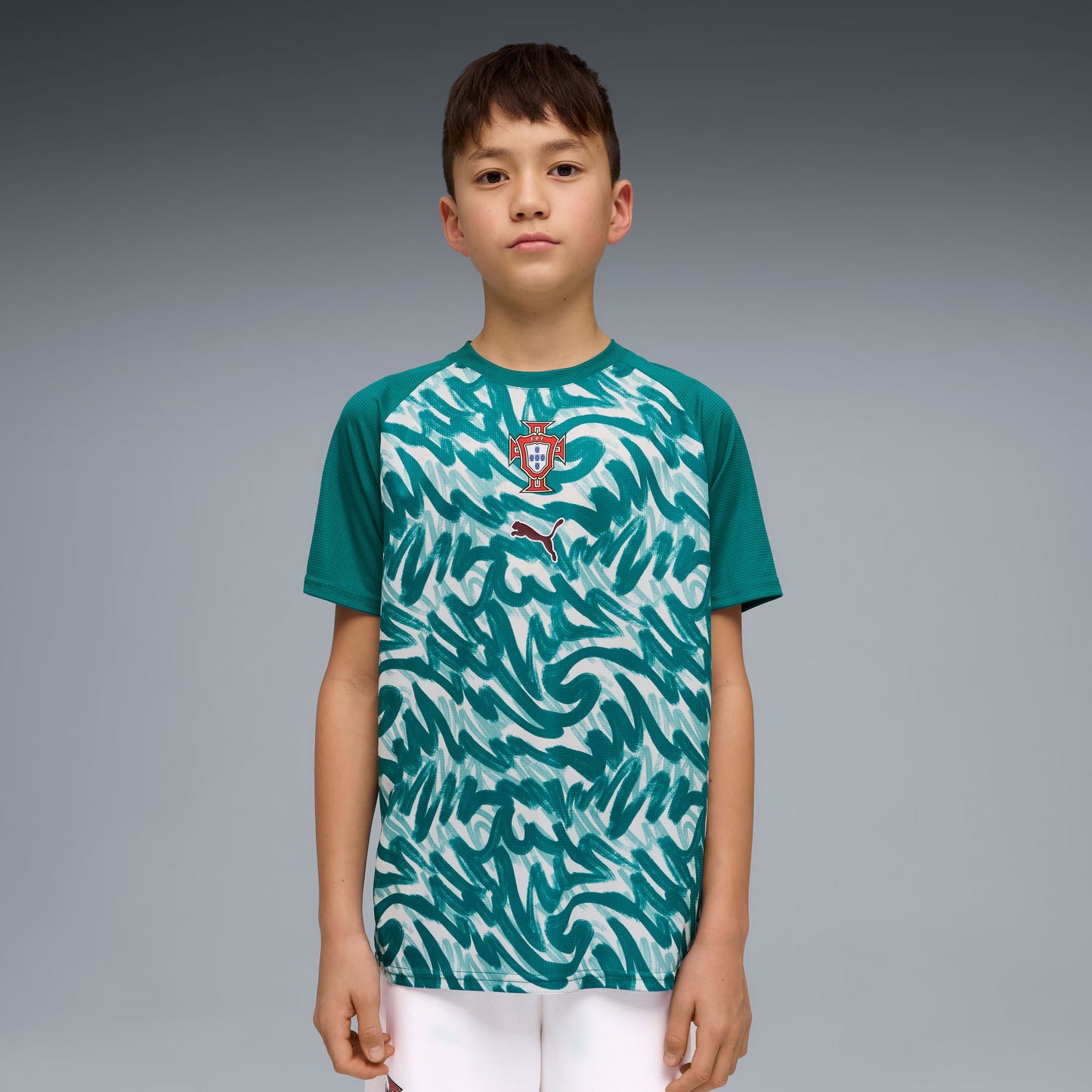 Portugal National Team Youth Pre-Match Jersey - Green