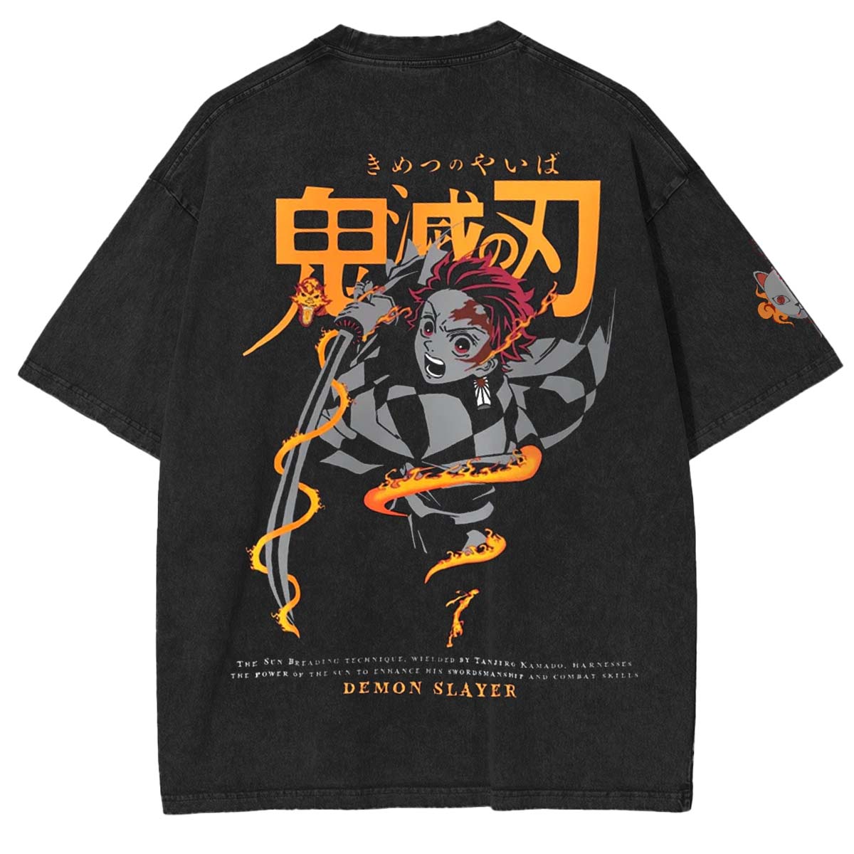 Tanjiro Demon Slayer Oversized T-shirt